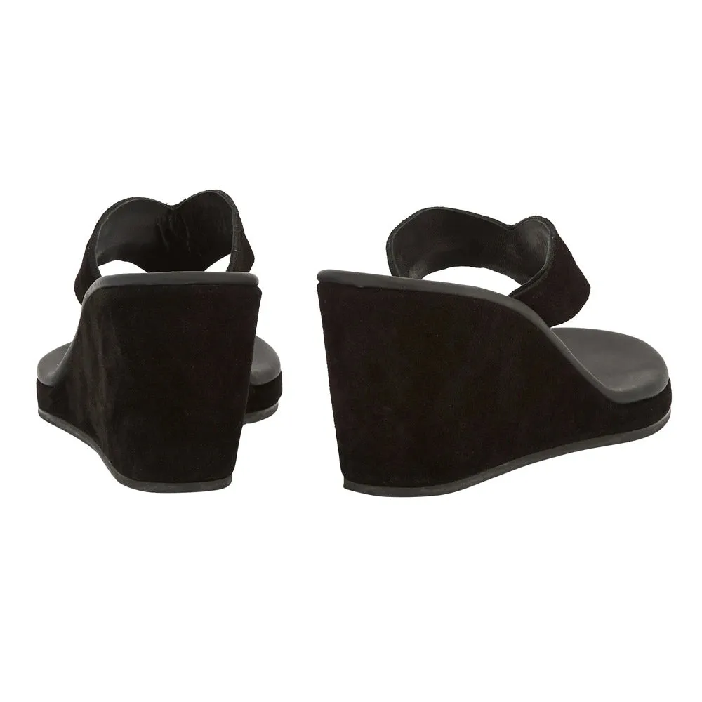Charys Wedge Black sold by Ancient Greek Sandals product image thumbnail 5