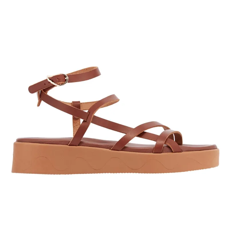 Stiliani Natural/Cotto made by Ancient Greek Sandals