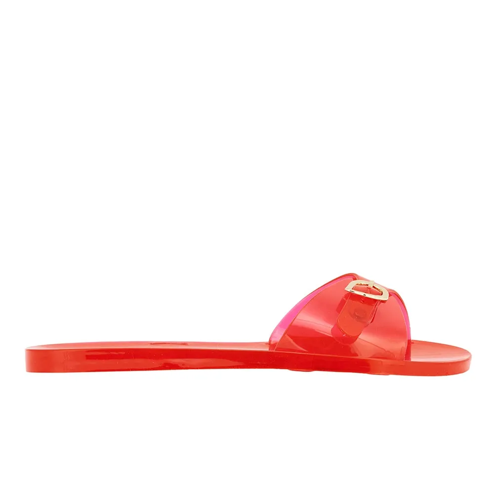 Filia Jelly Red sold by Ancient Greek Sandals