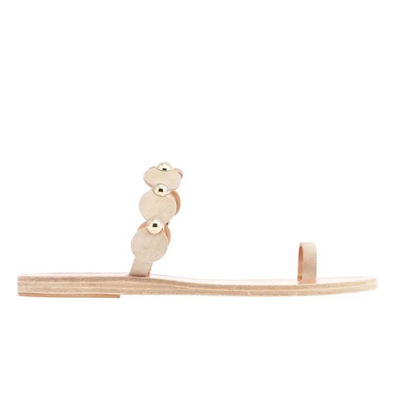 Dirki Studs Panna/Platinum made by Ancient Greek Sandals