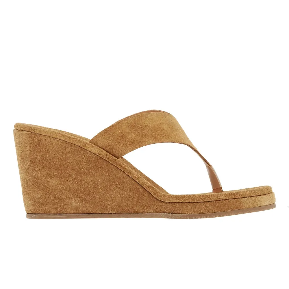 Charys Wedge Sahara sold by Ancient Greek Sandals