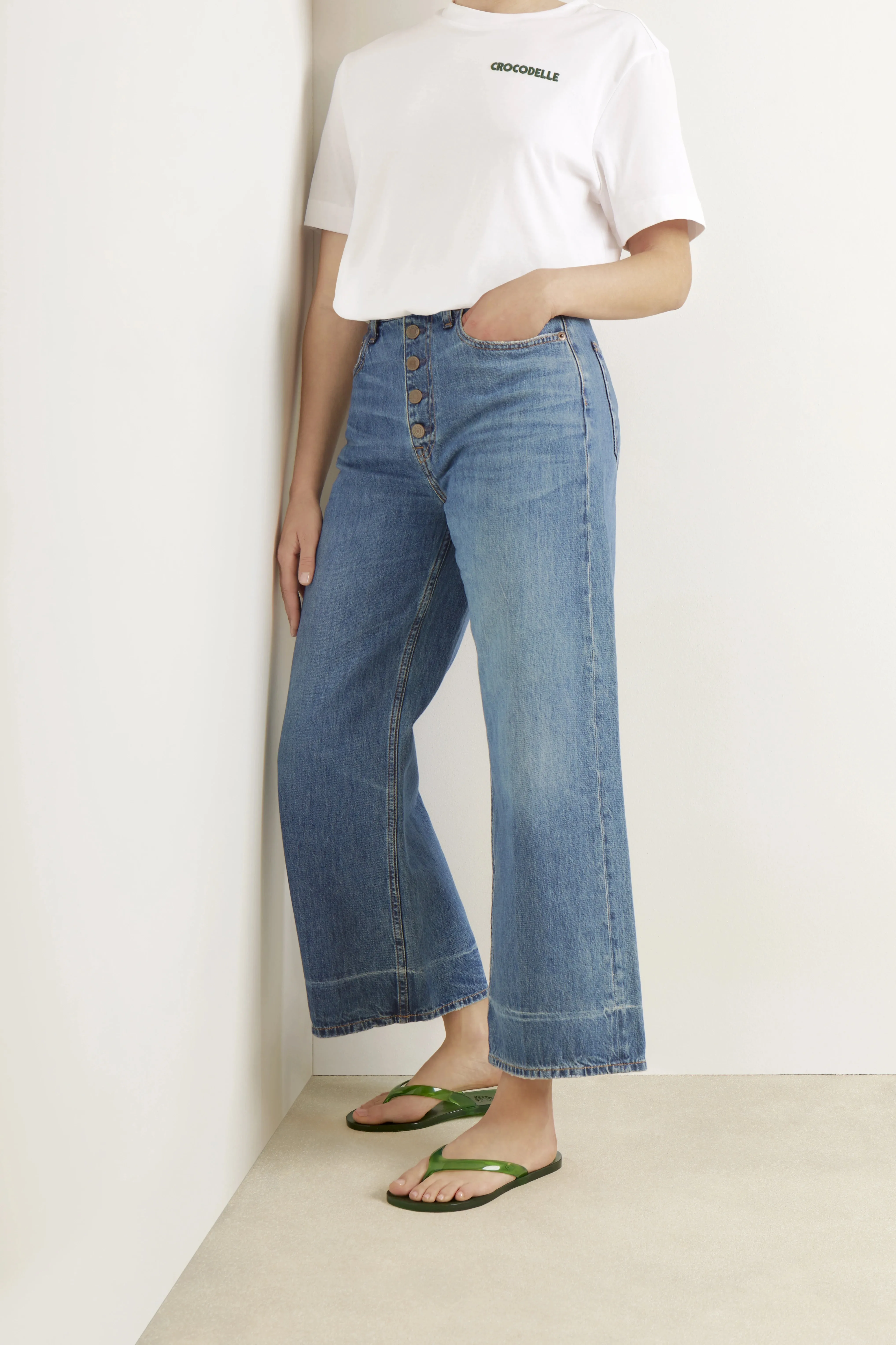 Jelly Flip Flop Clear/Pink sold by Ancient Greek Sandals product image thumbnail 3