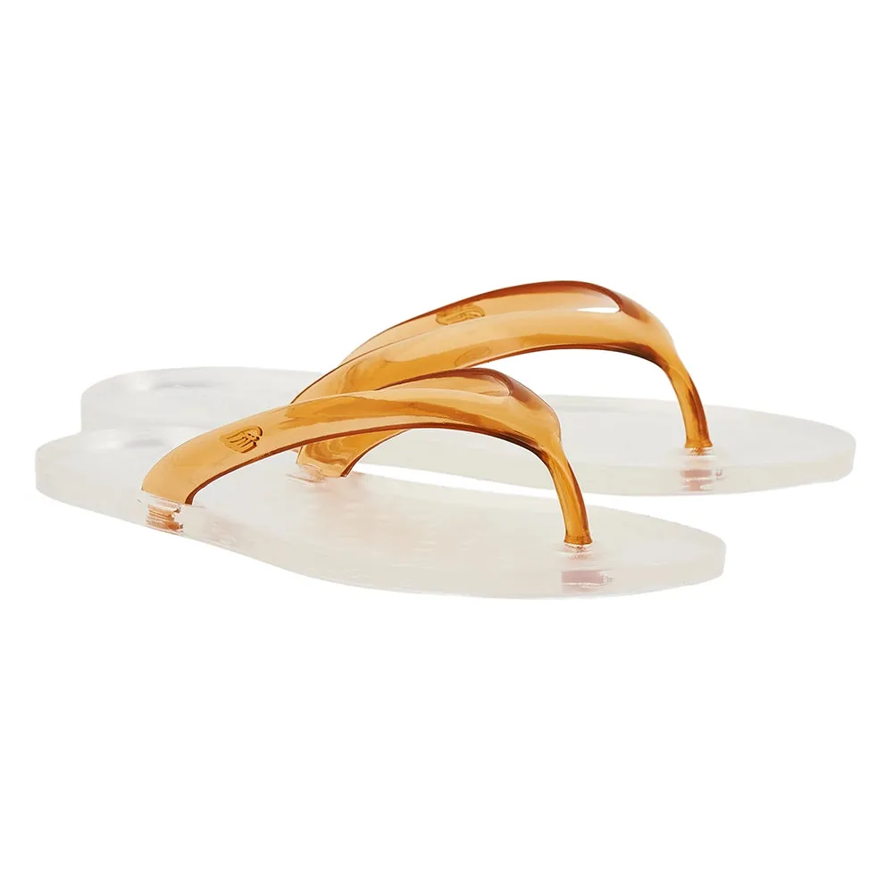 Jelly Flip Flop Caramel/Clear sold by Ancient Greek Sandals product image thumbnail 4
