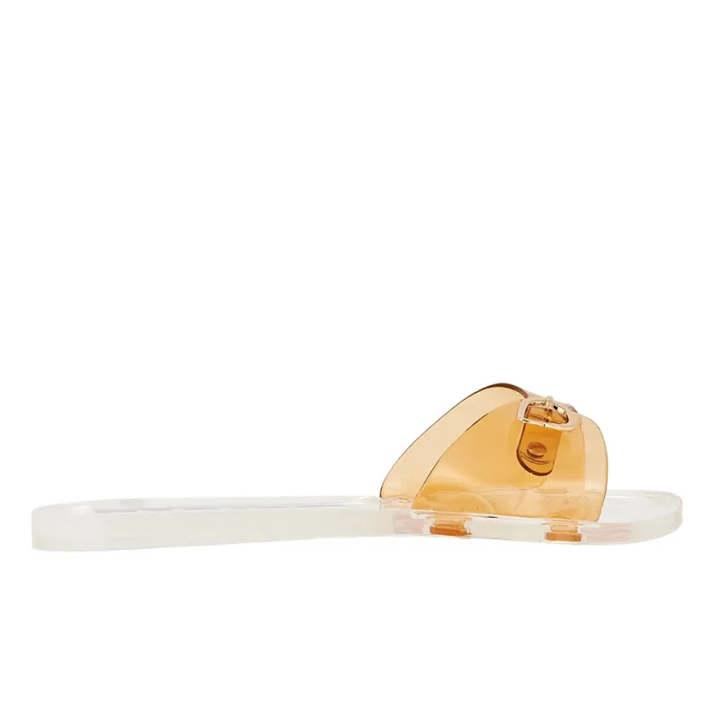 Filia Jelly Caramel/Clear made by Ancient Greek Sandals