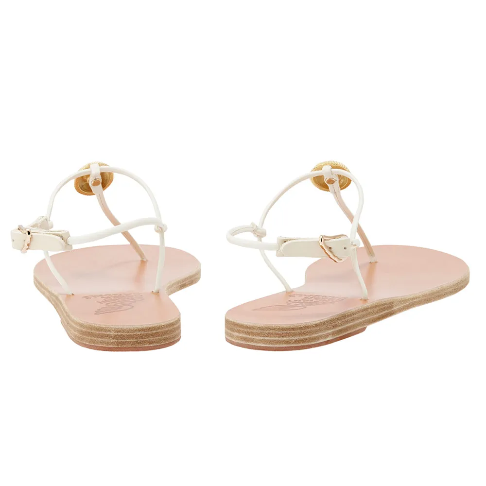 Dimitra Off White sold by Ancient Greek Sandals product image thumbnail 5
