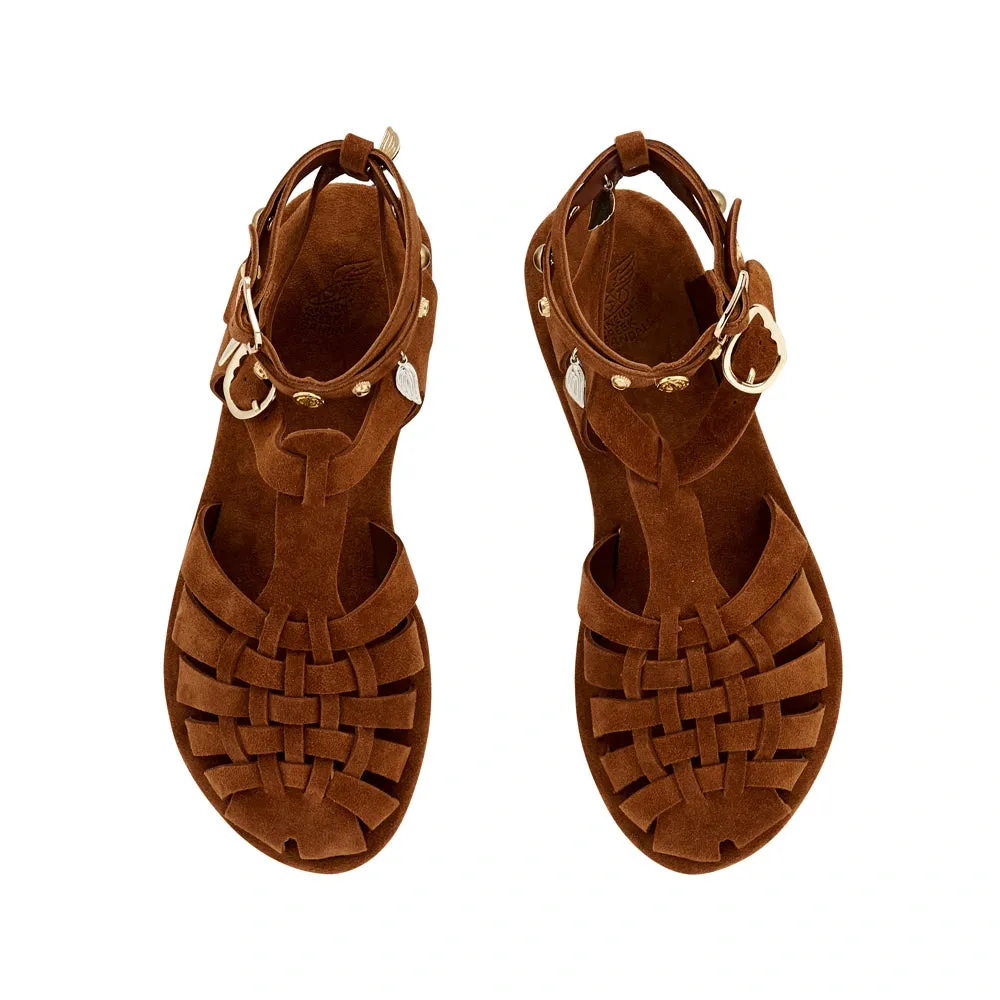 Karina Shells Rust sold by Ancient Greek Sandals product image thumbnail 2