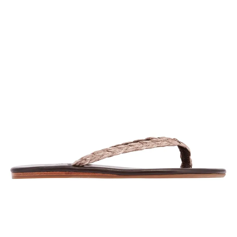 Saionara Raffia Brown made by Ancient Greek Sandals