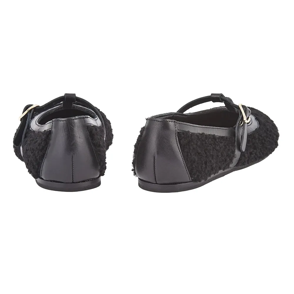 Aerati Ballet Flat Black sold by Ancient Greek Sandals product image thumbnail 4