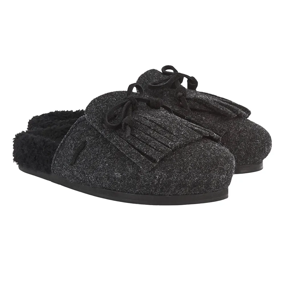 Vasilitsa Fringe Black sold by Ancient Greek Sandals product image thumbnail 3