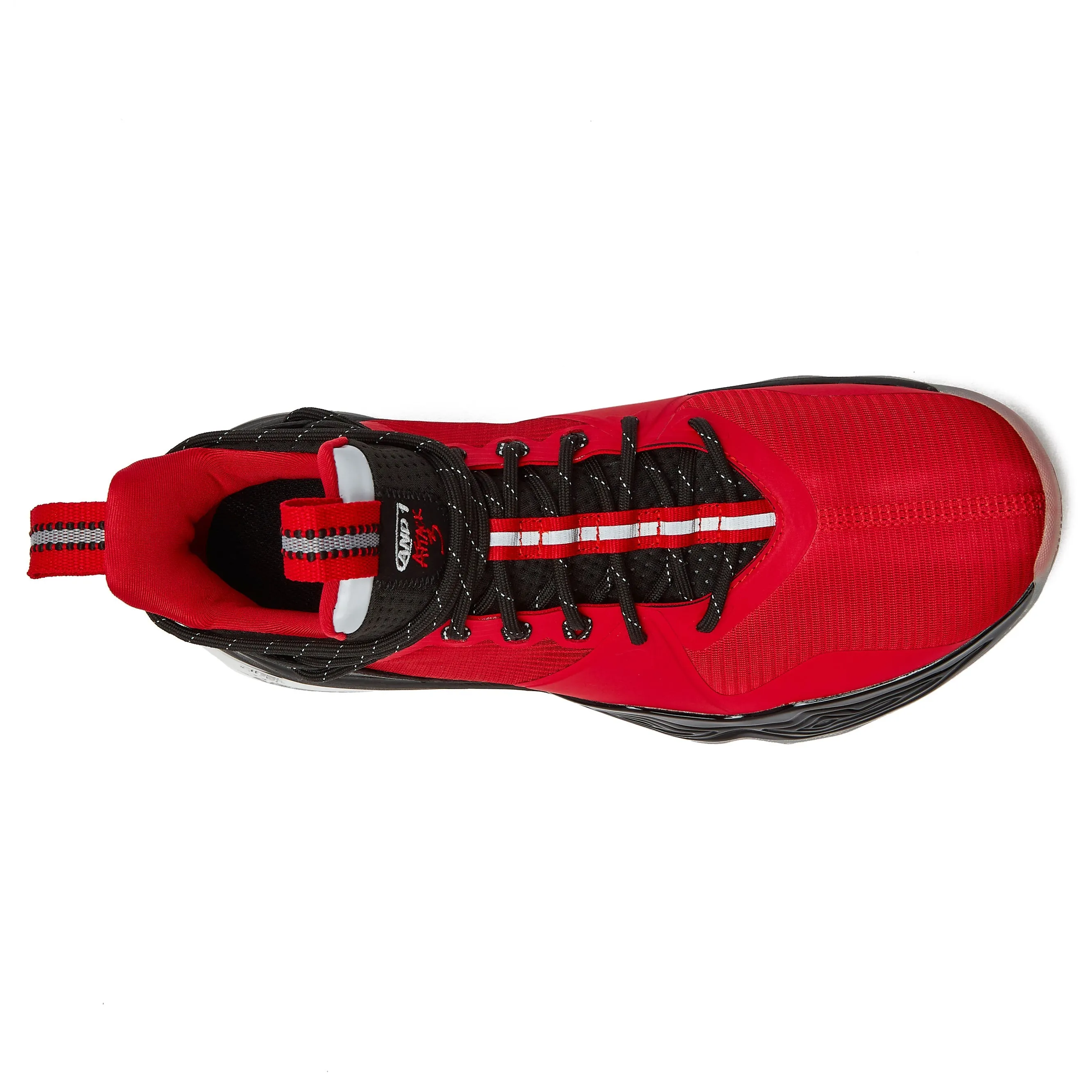 Attack 3.0 in Green and Del Fuego Red sold by And1 product image thumbnail 3