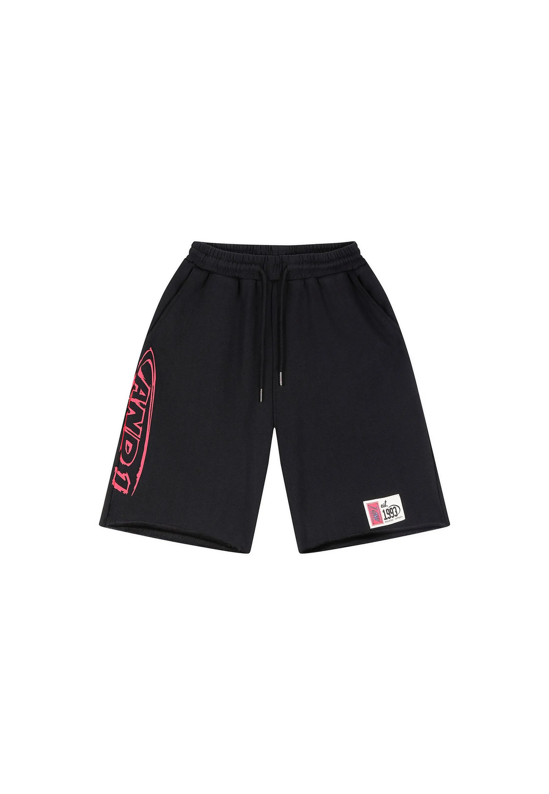 Womens Core Graffiti Logo Shorts - Black/Red sold by And1