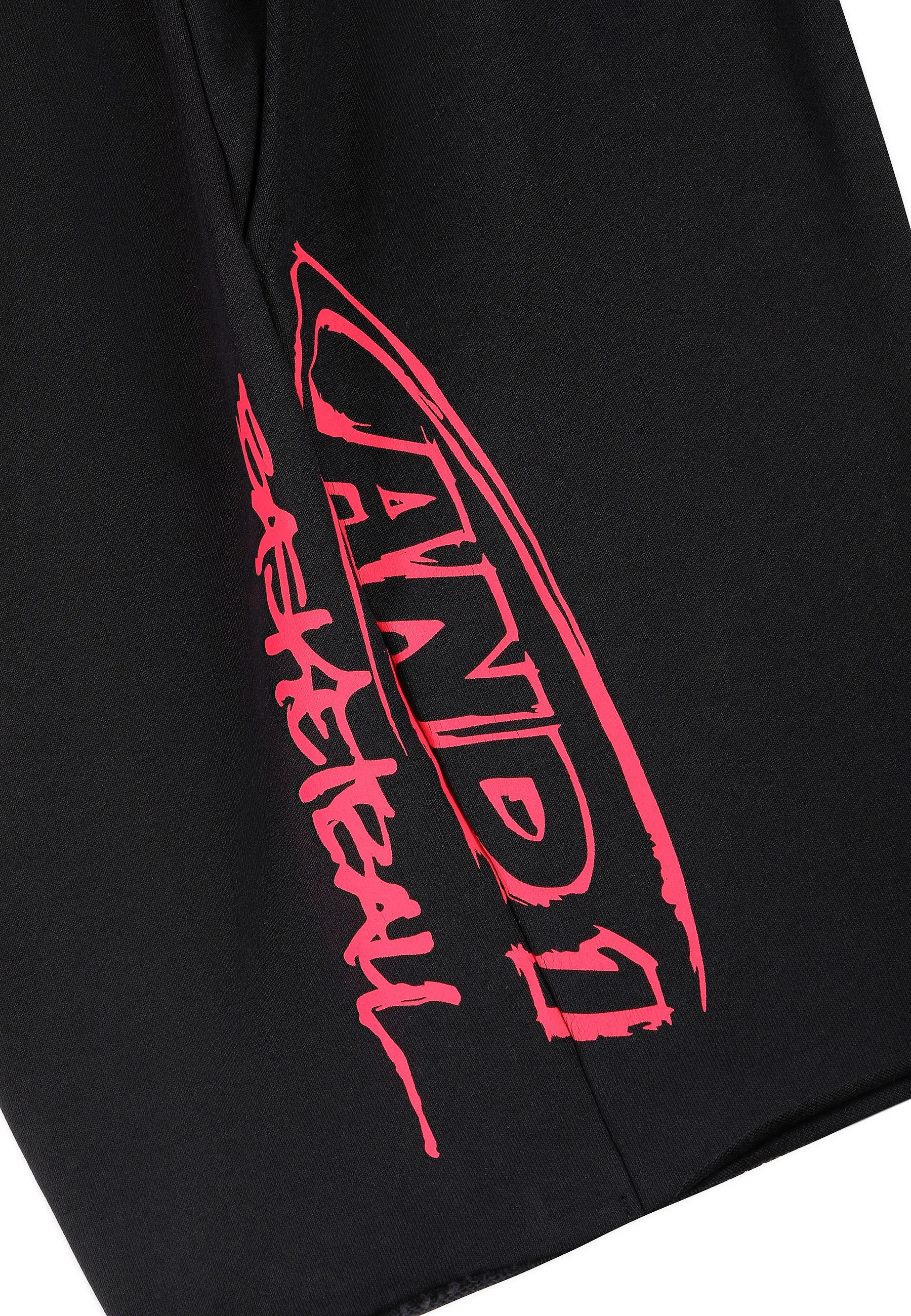 Womens Core Graffiti Logo Shorts - Black/Red sold by And1 product image thumbnail 3