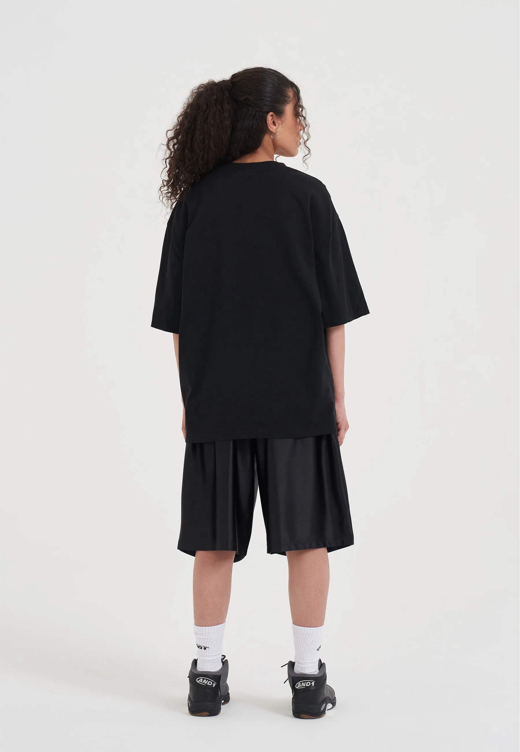 Womens Gameless Trash Talk T-Shirt - Black sold by And1 product image thumbnail 2