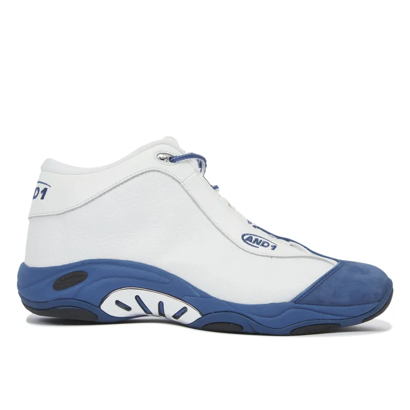Mens Tai Chi Sneaker - White/Blue made by And1