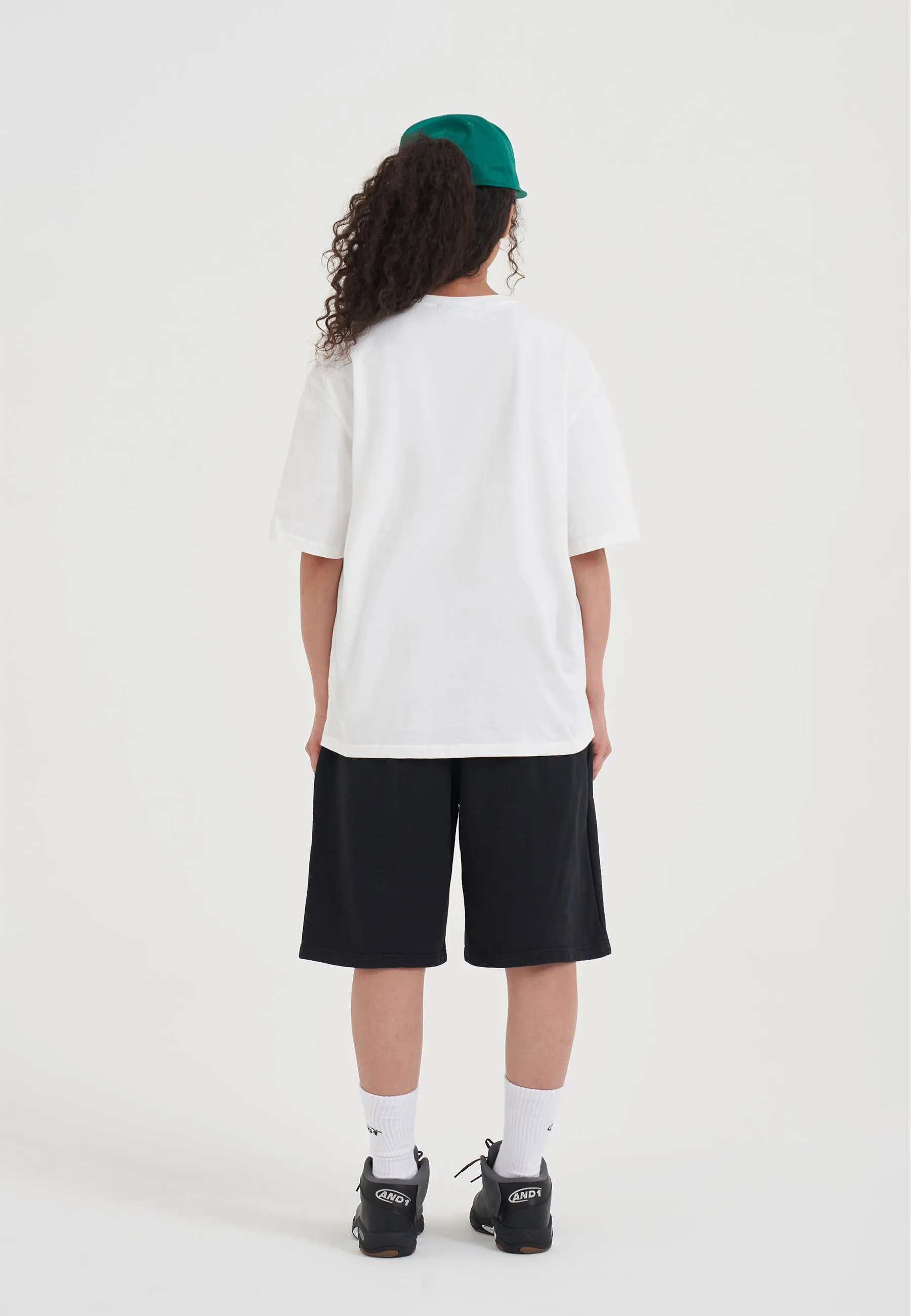 Womens Core Sunday Drive T-Shirt - White sold by And1 product image thumbnail 3