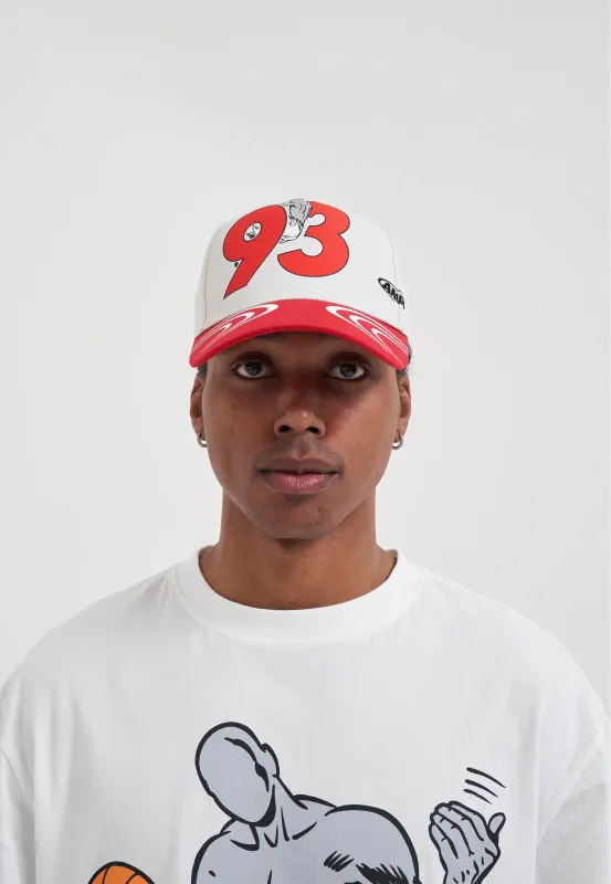 Unisex 93 Logo 5 Panel Baseball Cap - Grey made by And1