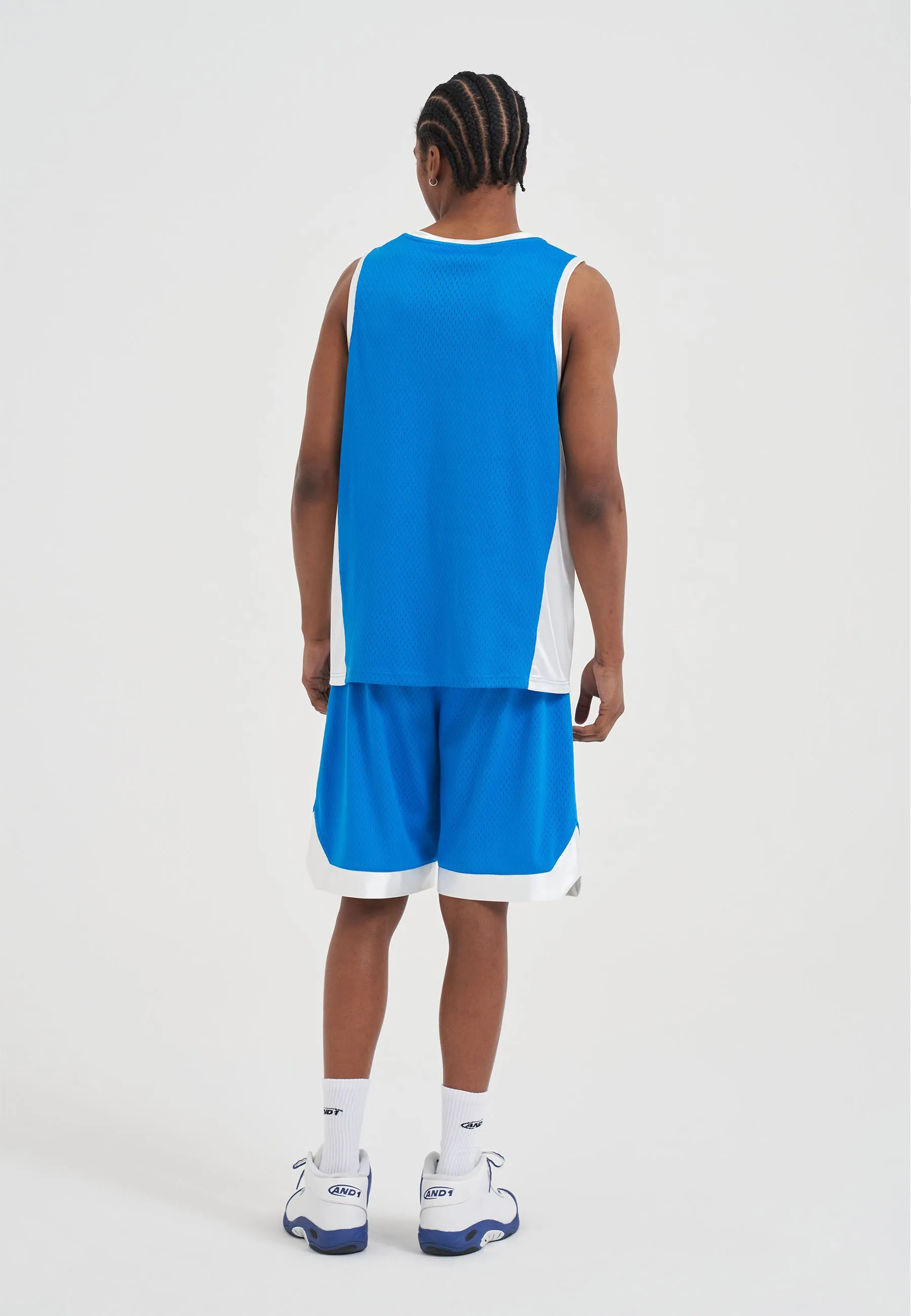 Mens 93 Airtex Vest Top - Blue sold by And1 product image thumbnail 2