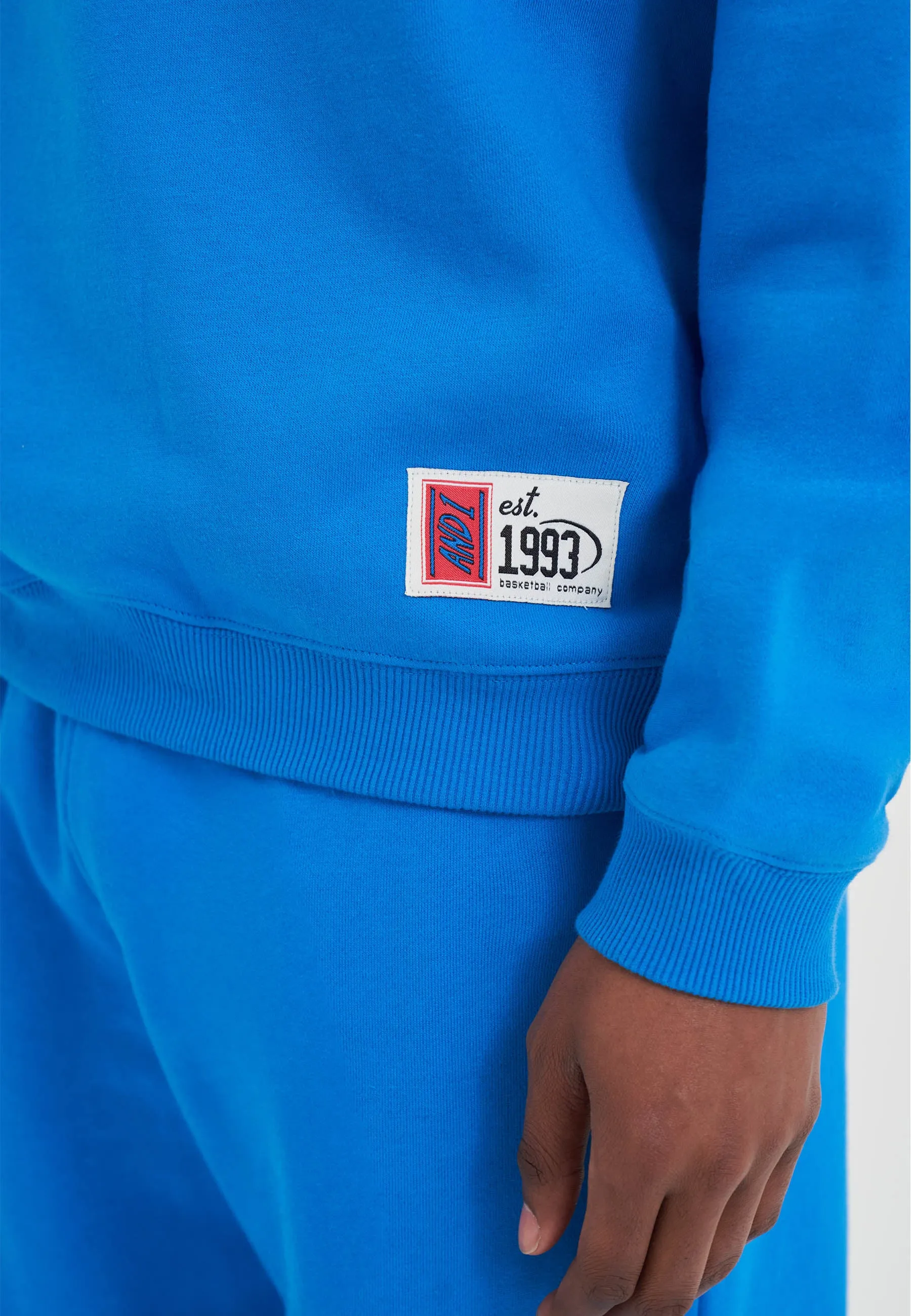 Mens Core Graffiti Logo Hoodie - Blue sold by And1 product image thumbnail 4