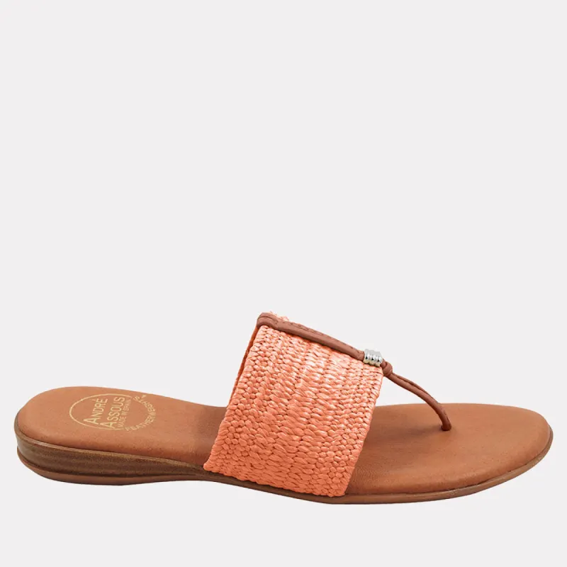 Nice Stretch Raffia SC Featherweights™ Sandal sold by Andre Assous
