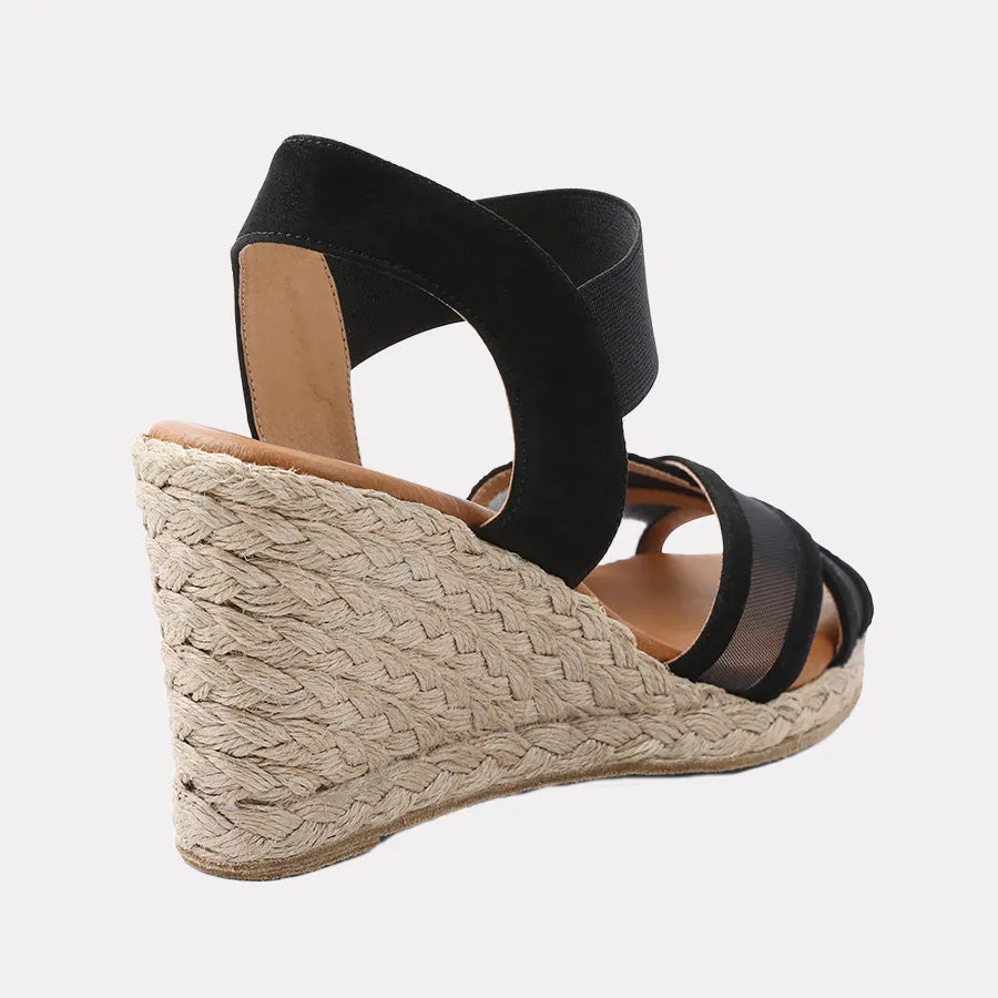 Lucie Espadrille Wedge sold by Andre Assous product image thumbnail 3
