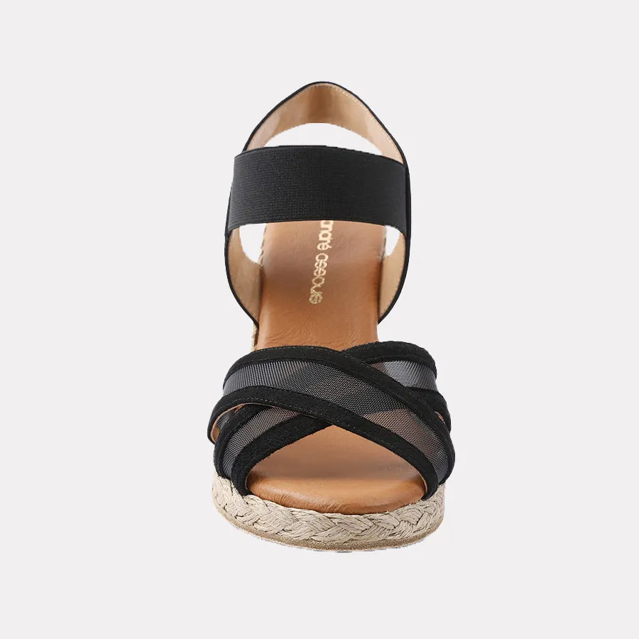 Lucie Espadrille Wedge sold by Andre Assous product image thumbnail 4