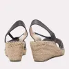 Dainty Leather Espadrille Wedge sold by Andre Assous
