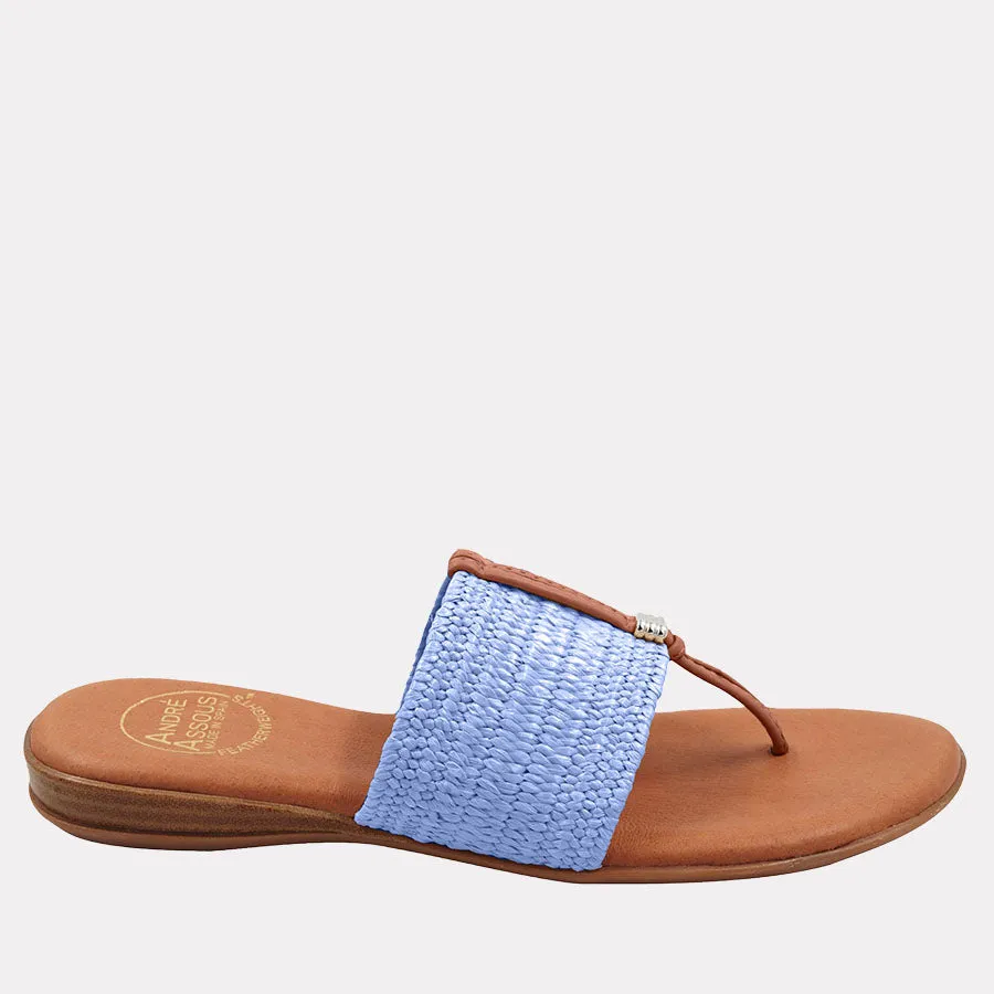 Nice Stretch Raffia Featherweights™ Sandal sold by Andre Assous