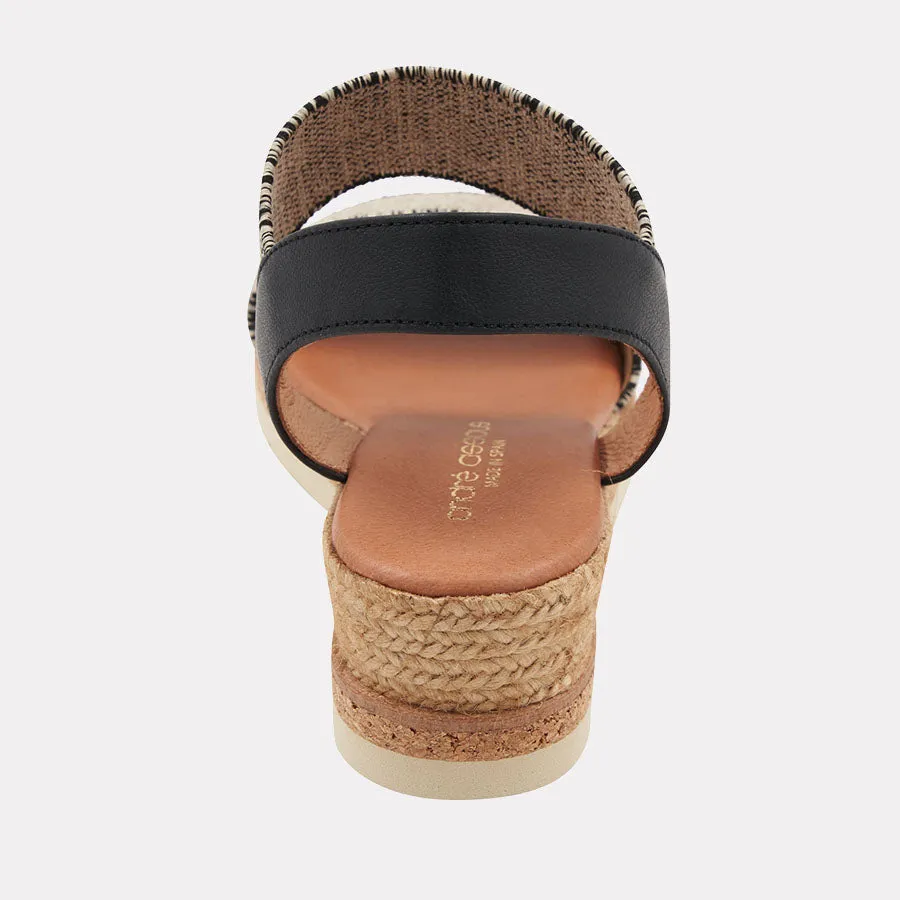 Neveah Linen Wedge sold by Andre Assous product image thumbnail 3