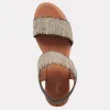 Neveah Linen Wedge sold by Andre Assous