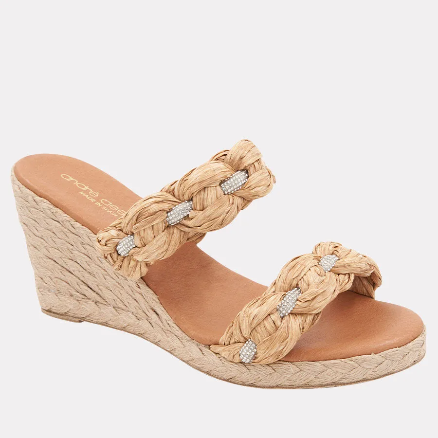 Nolita Crystal Espadrille Wedge sold by Andre Assous product image thumbnail 4