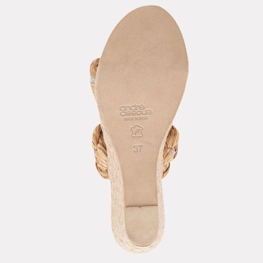 Nolita Crystal Espadrille Wedge sold by Andre Assous product image thumbnail 3