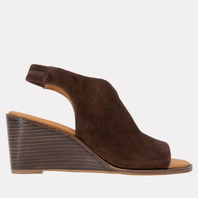 Belinda Suede  Featherweights™ Wedge sold by Andre Assous