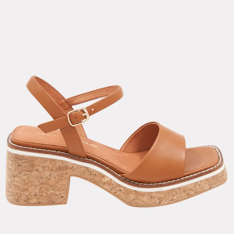 Louise Cork Heel sold by Andre Assous