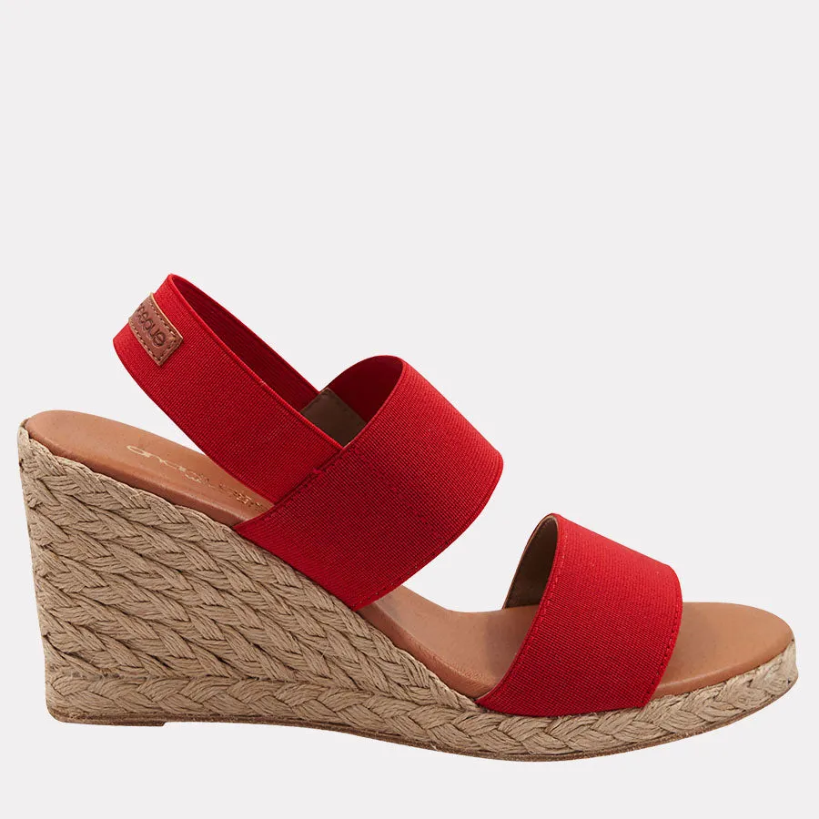 Allison Bright Espadrille Wedge sold by Andre Assous