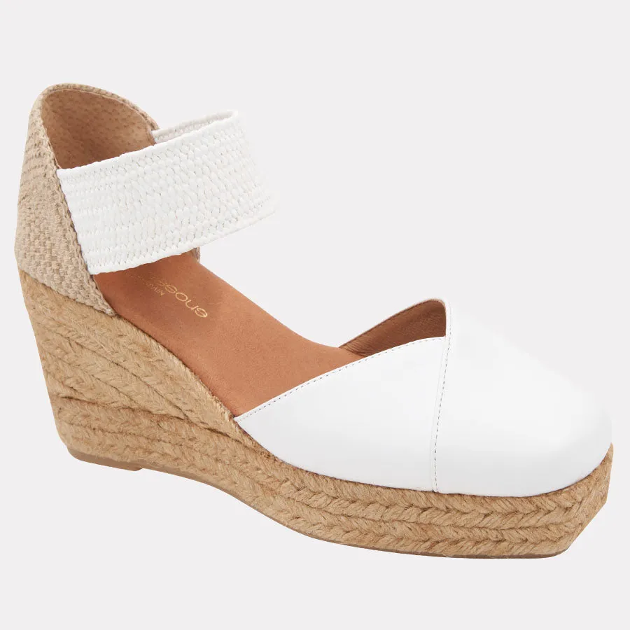 Pedra Leather 2 Espadrille Wedge sold by Andre Assous product image thumbnail 4