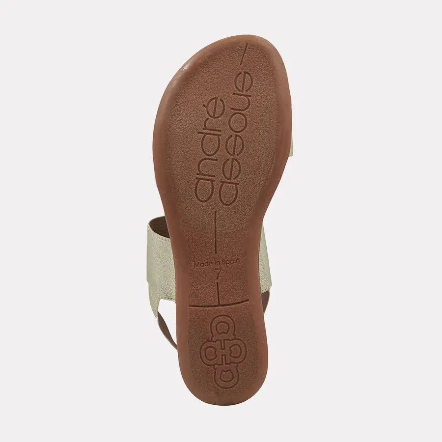 Nigella Metallic Featherweights™ Sandal sold by Andre Assous product image thumbnail 4