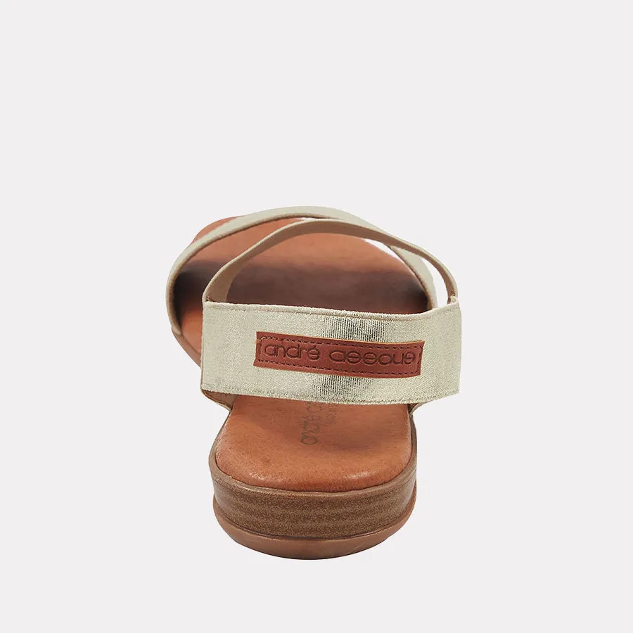 Nigella Metallic Featherweights™ Sandal sold by Andre Assous product image thumbnail 3