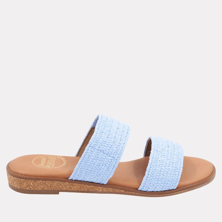 Galia Stretch Raffia Featherweights™ Sandal sold by Andre Assous product image thumbnail 3