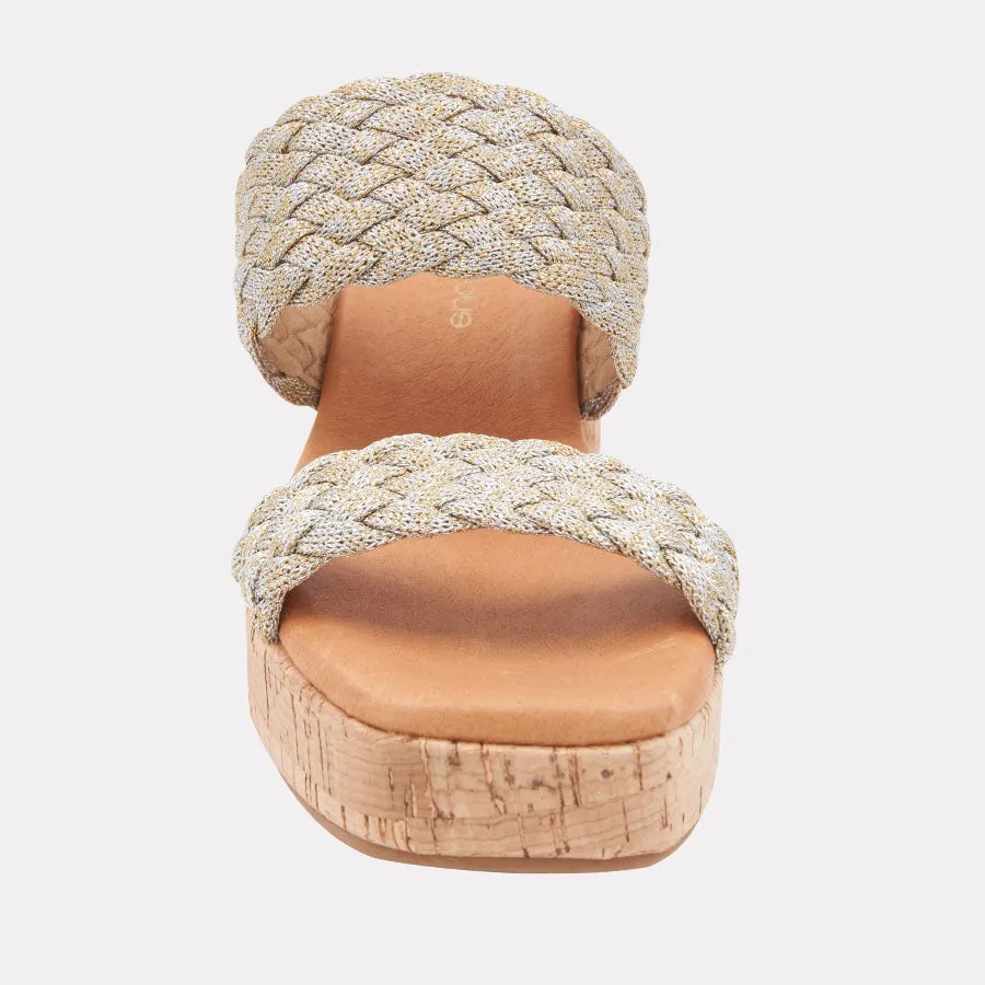 Cairo Woven Raffia Heel sold by Andre Assous product image thumbnail 3