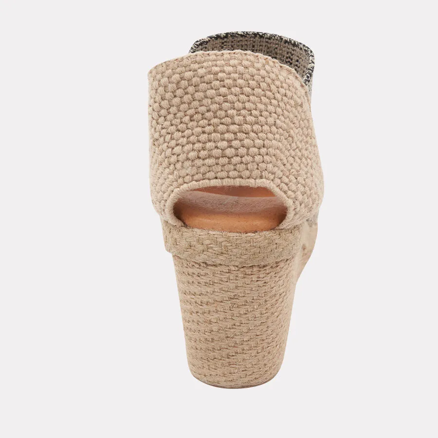 Adin Linen Espadrille Wedge sold by Andre Assous product image thumbnail 3