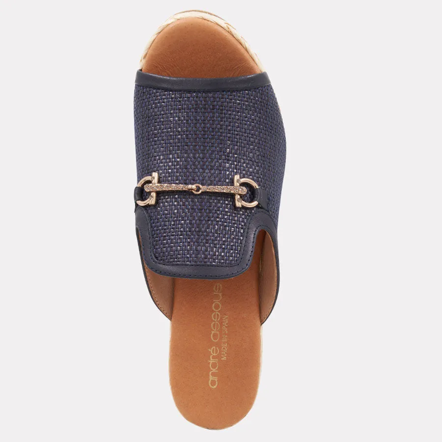 Nomi Raffia Espadrille Wedge sold by Andre Assous product image thumbnail 3
