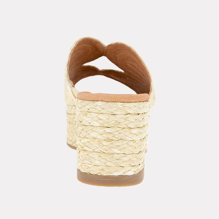Serene Raffia Espadrille Wedge sold by Andre Assous product image thumbnail 4