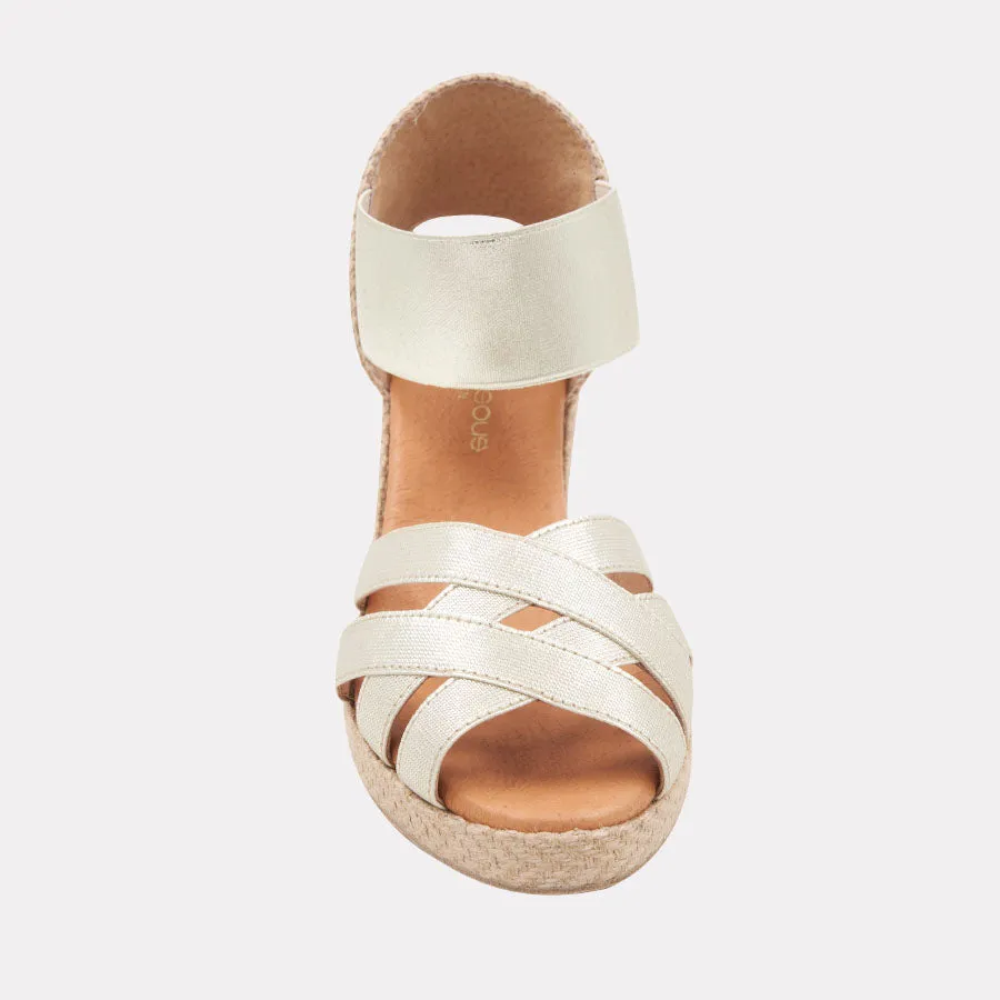 Adin Elastic Espadrille Wedge sold by Andre Assous product image thumbnail 3