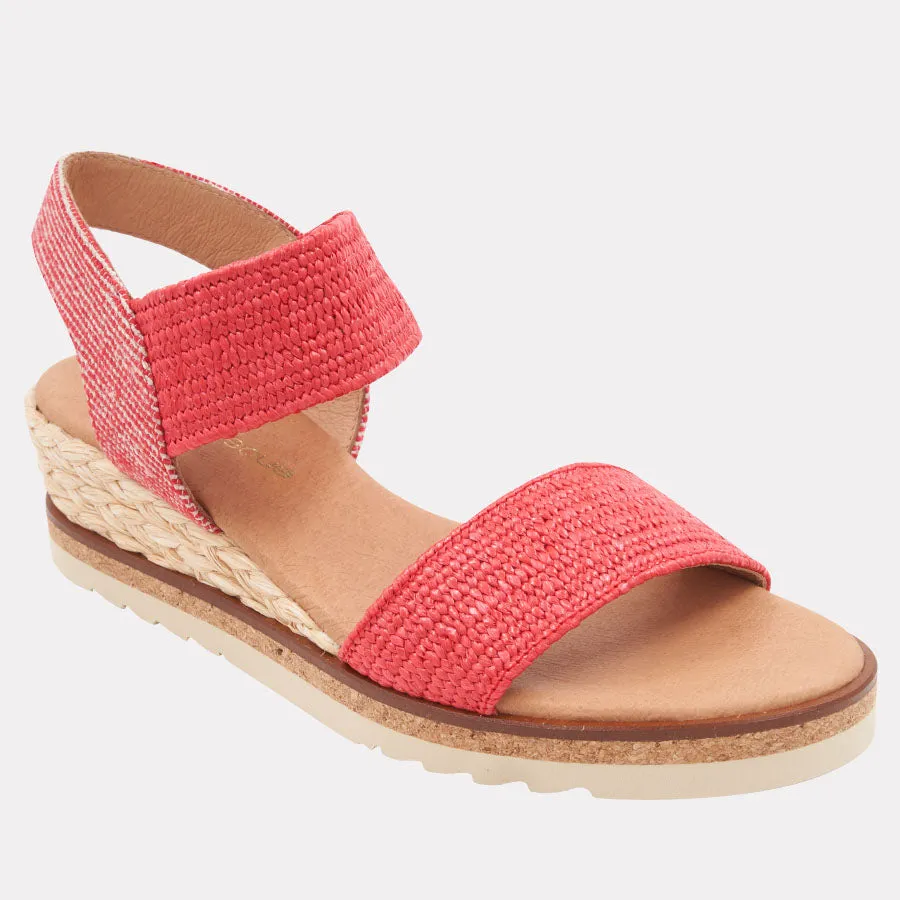 Neveah Stretch Raffia Wedge sold by Andre Assous product image thumbnail 4