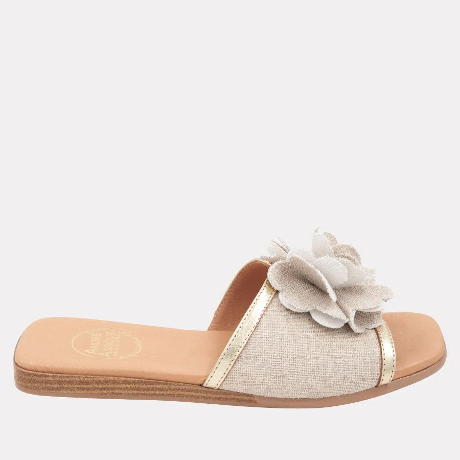 Kiky Glitter Featherweights™ Sandal sold by Andre Assous