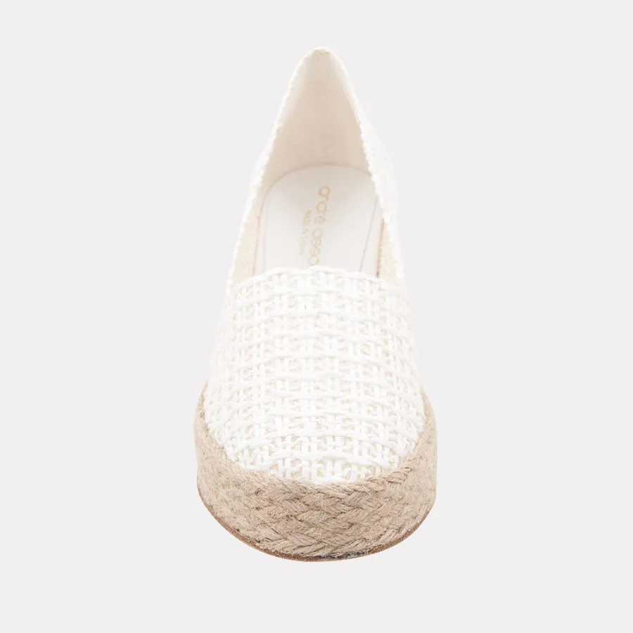 Patti Woven Raffia Espadrille Wedge sold by Andre Assous product image thumbnail 4