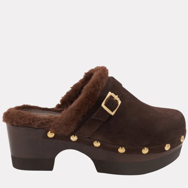 Orla Suede Clog sold by Andre Assous