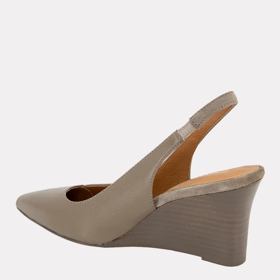 Laina Suede Wedge sold by Andre Assous product image thumbnail 4