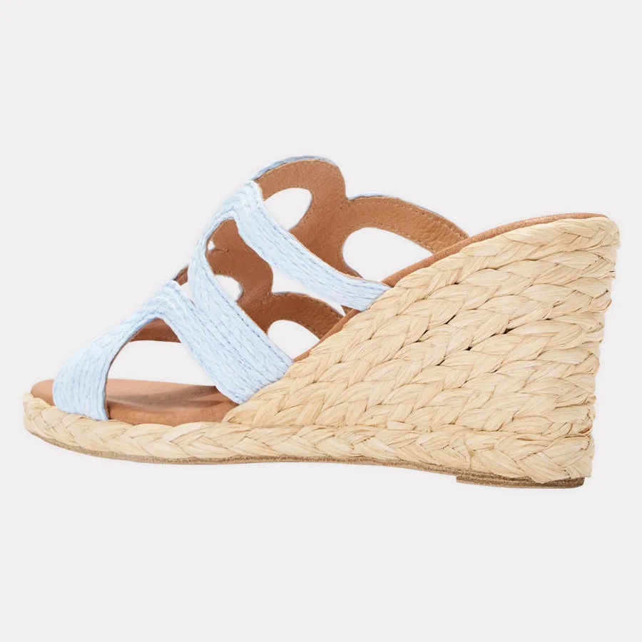 Neena Raffia Espadrille Wedge sold by Andre Assous product image thumbnail 3