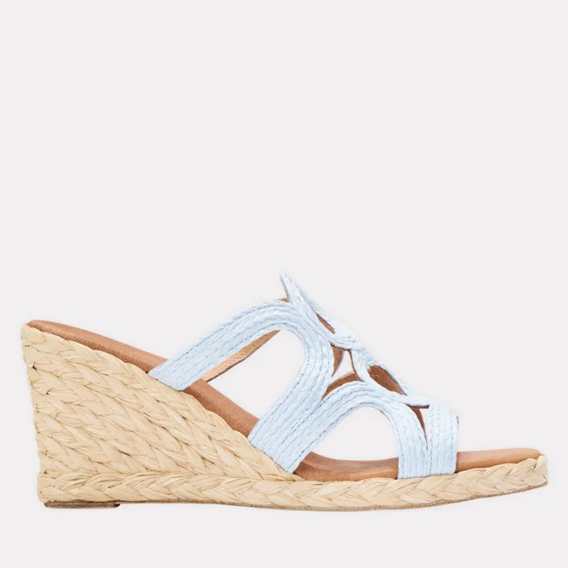 Neena Raffia Espadrille Wedge sold by Andre Assous